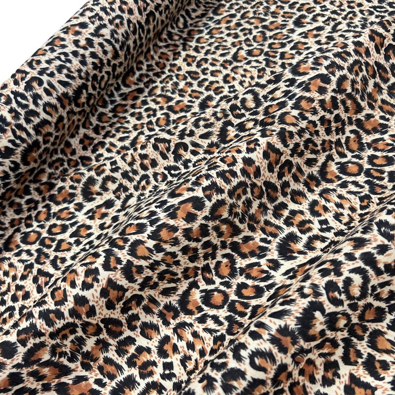 Animal Prints Polycotton Jungle Leopard 3