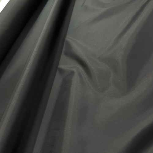 Breathable Waterproof Fabric Microfiber Soft Feel Black 2