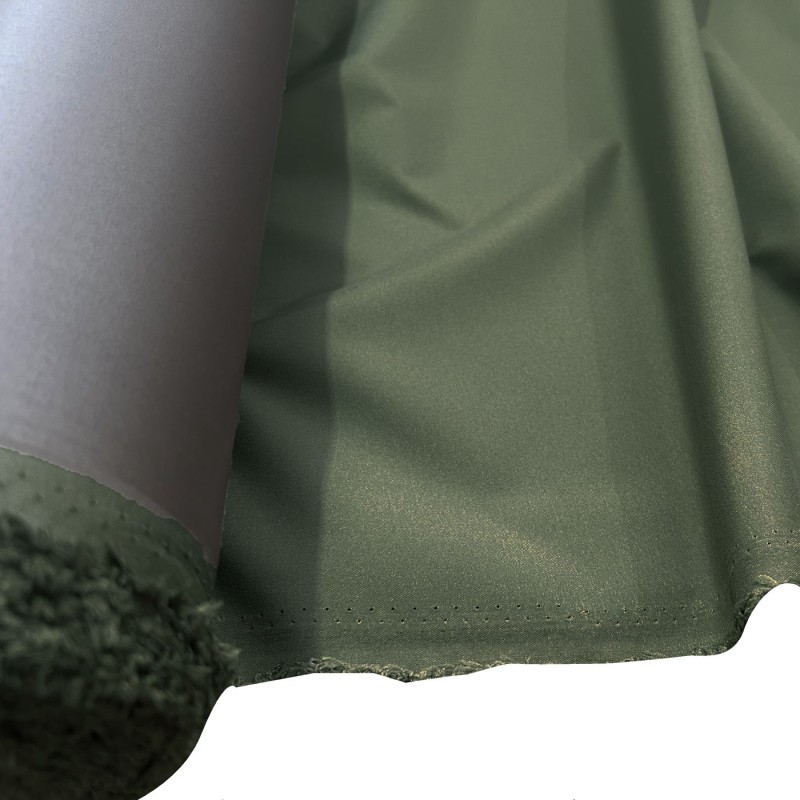 Breathable Waterproof Fabric Microfiber Soft Feel Olive 1