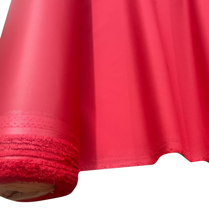 Breathable Waterproof Fabric Microfiber Soft Feel Red1