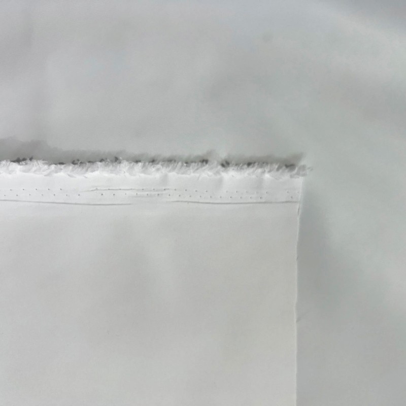 Breathable Waterproof Fabric Microfiber Soft Feel White 2