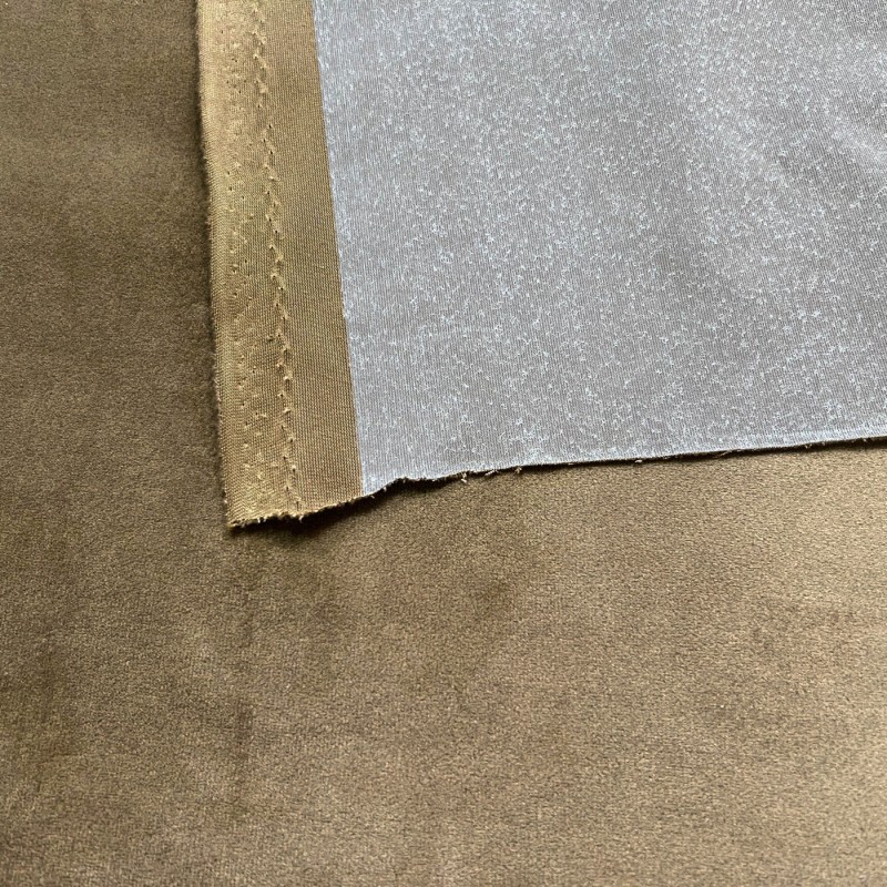 Clearance Polycotton Upholstery Sandy Velvet Feel4