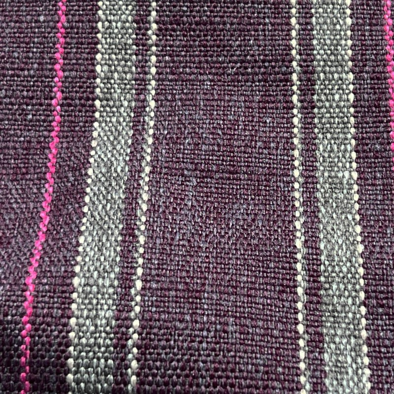 Clearance Striped Upholstery Pink & Grey Stripe3