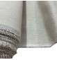 Clearance Polycotton Upholstery Small Weave Stone 1