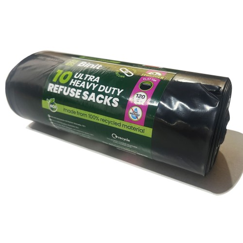 Ultra Heavy Duty Bin Liners (Flat Top)