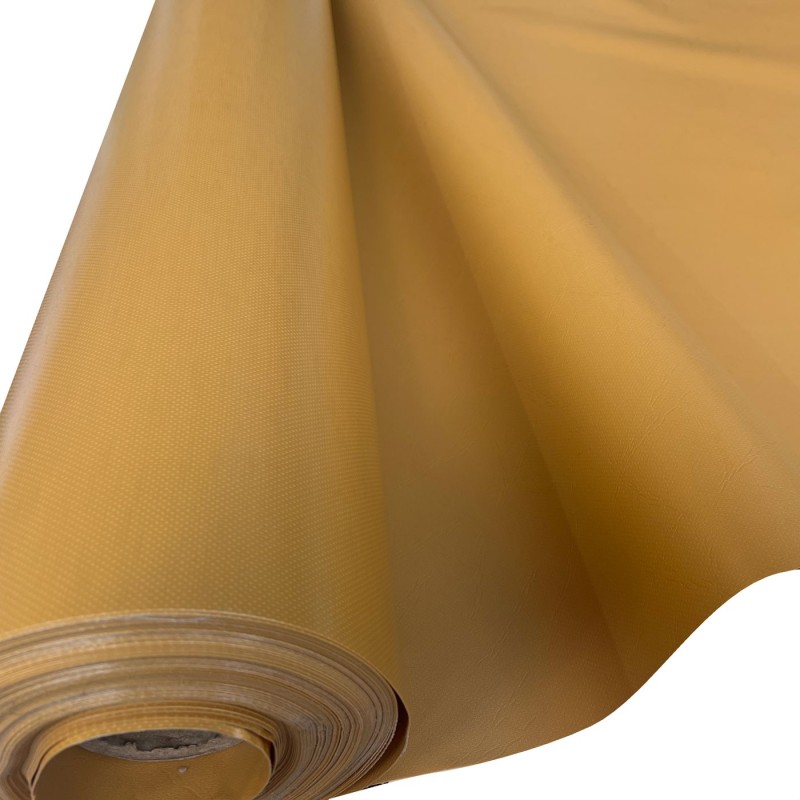 Tarpaulin 610 GSM PVC FR PVC Cape Grain Sand 1