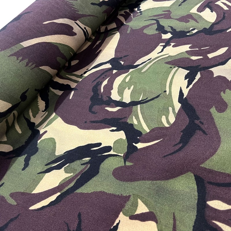 Poly Cotton Drill Camouflage Fabric Army 2