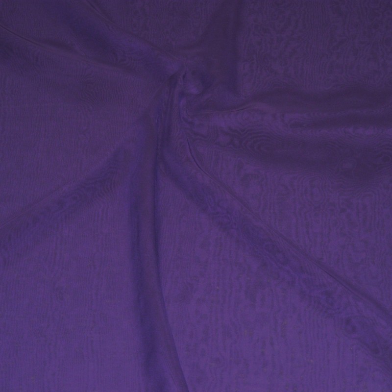 Plain Georgette Fabric Purple 14