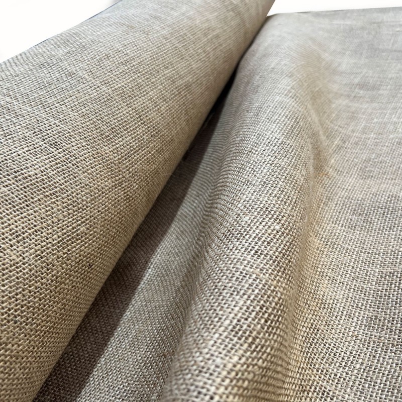 Fire Retardant Hessian Natural 4