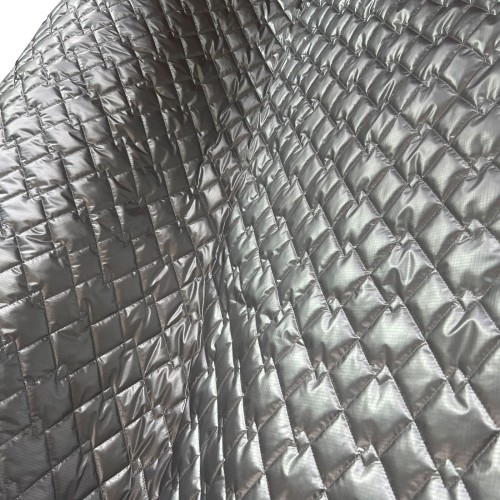 Quilted Reflective Ripstop Fabric