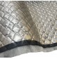 Qulted Metallic Quilted Ripstop Fabric 1