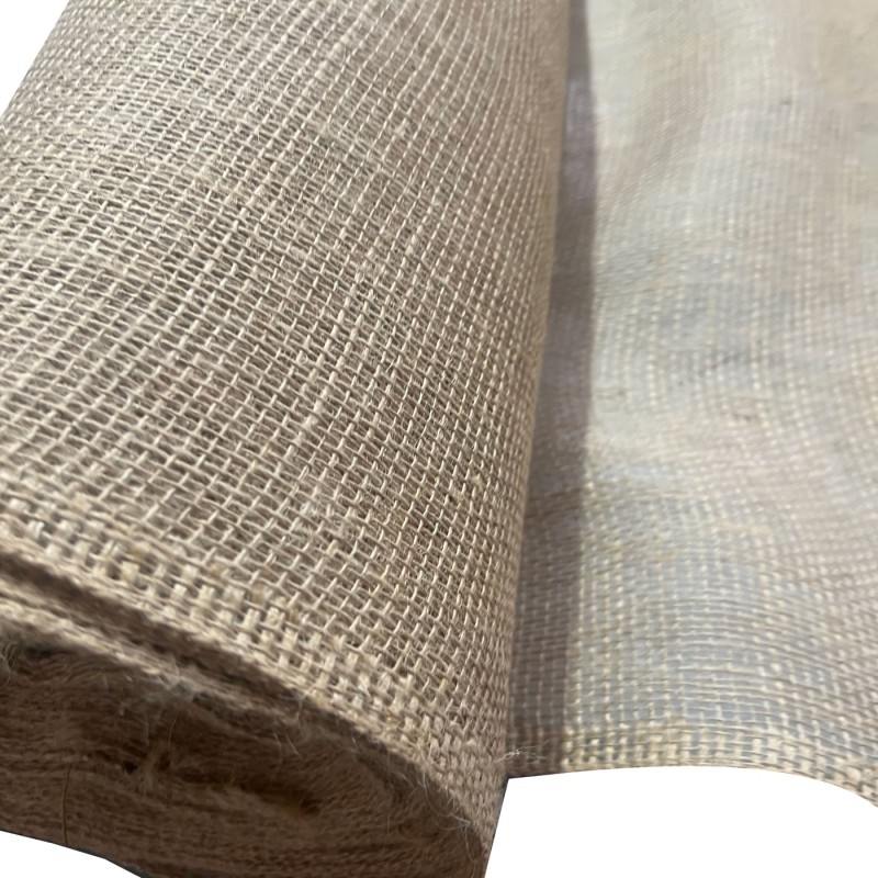 10 Metre  X 1 Metre Roll of Frosted Hessian1