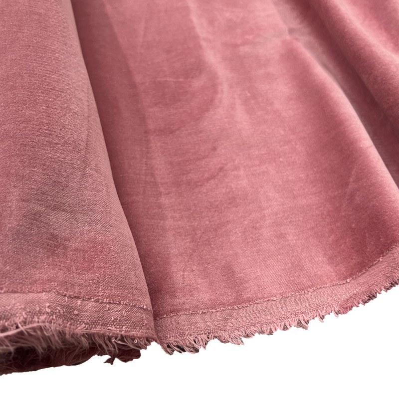 Cotton Velvet Powder Pink 1