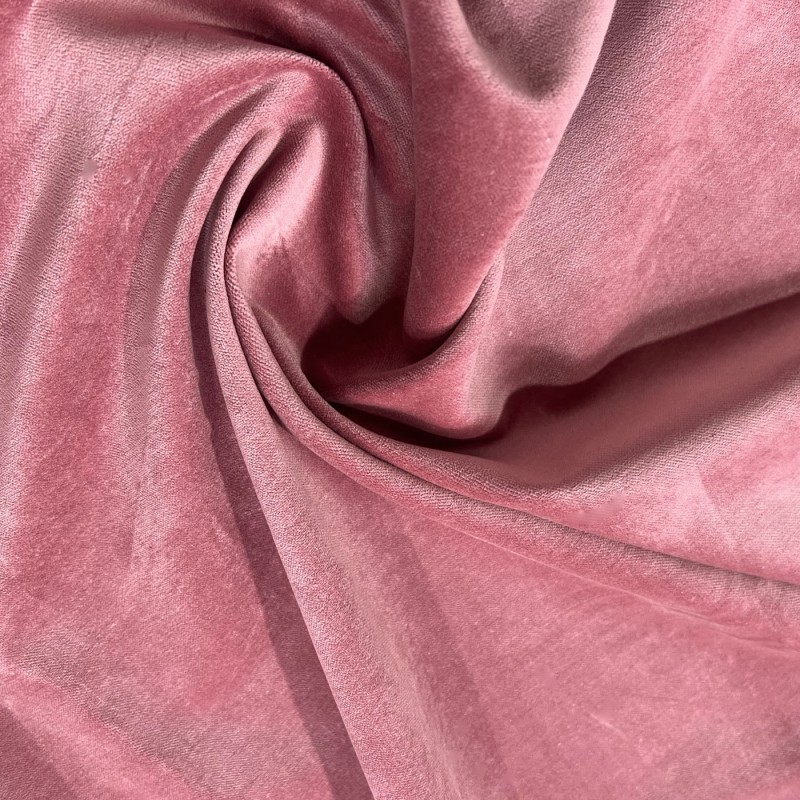 Cotton Velvet Powder Pink 3