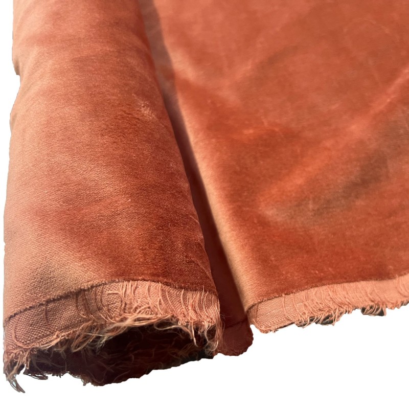 Cotton Velvet Rust1