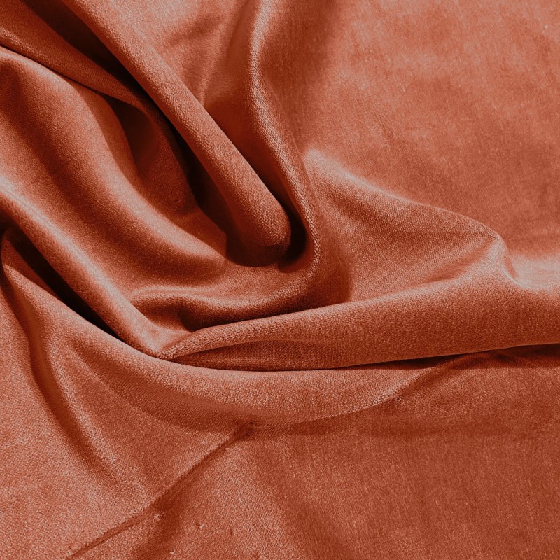 Cotton Velvet Rust2