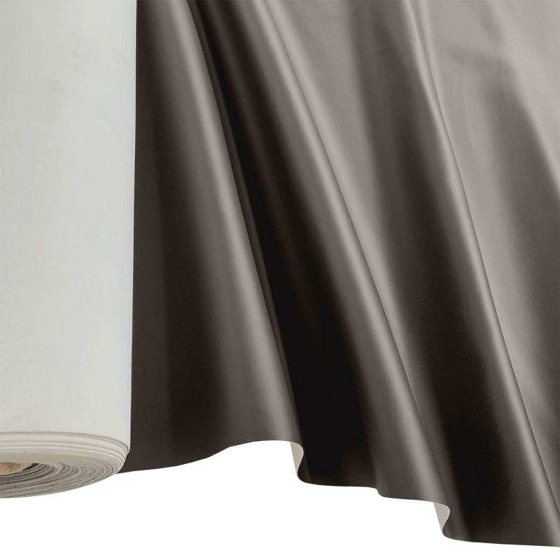 Marine Vinyl Leatherette Fabric Elm Brown 3