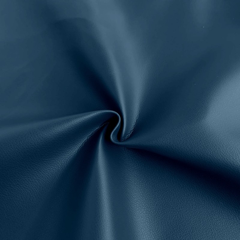 Marine Vinyl Leatherette Fabric Navy 4