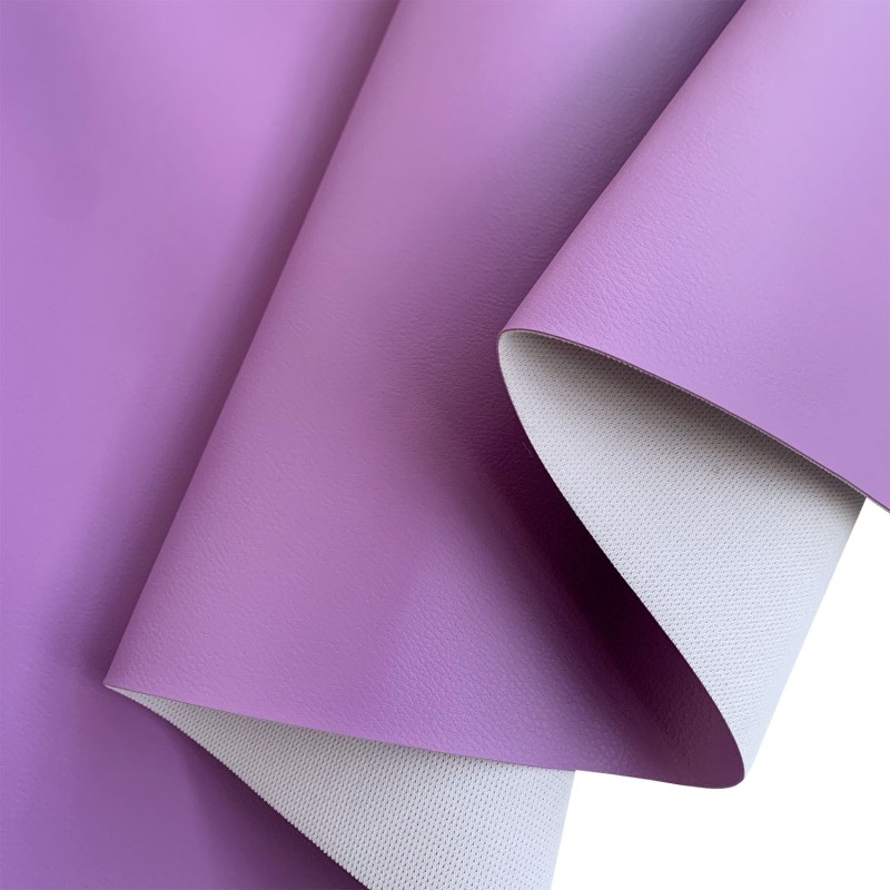 Marine Vinyl Leatherette Fabric Lilac 3