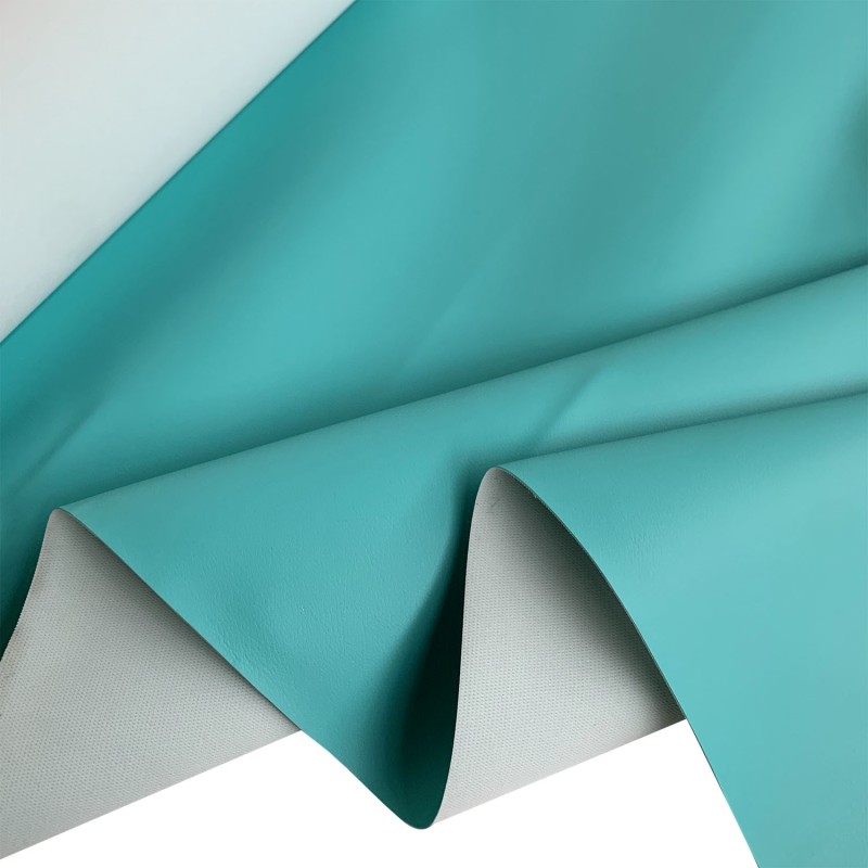 Marine Vinyl Leatherette Fabric  Sea Green2