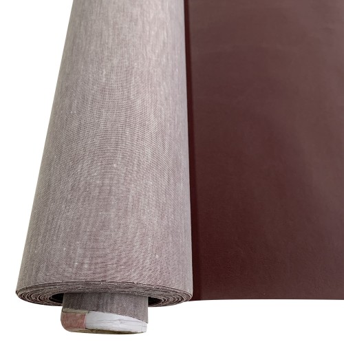 Miami Leatherette Vinyl Fabic Fire Retardant  Burgundy 1