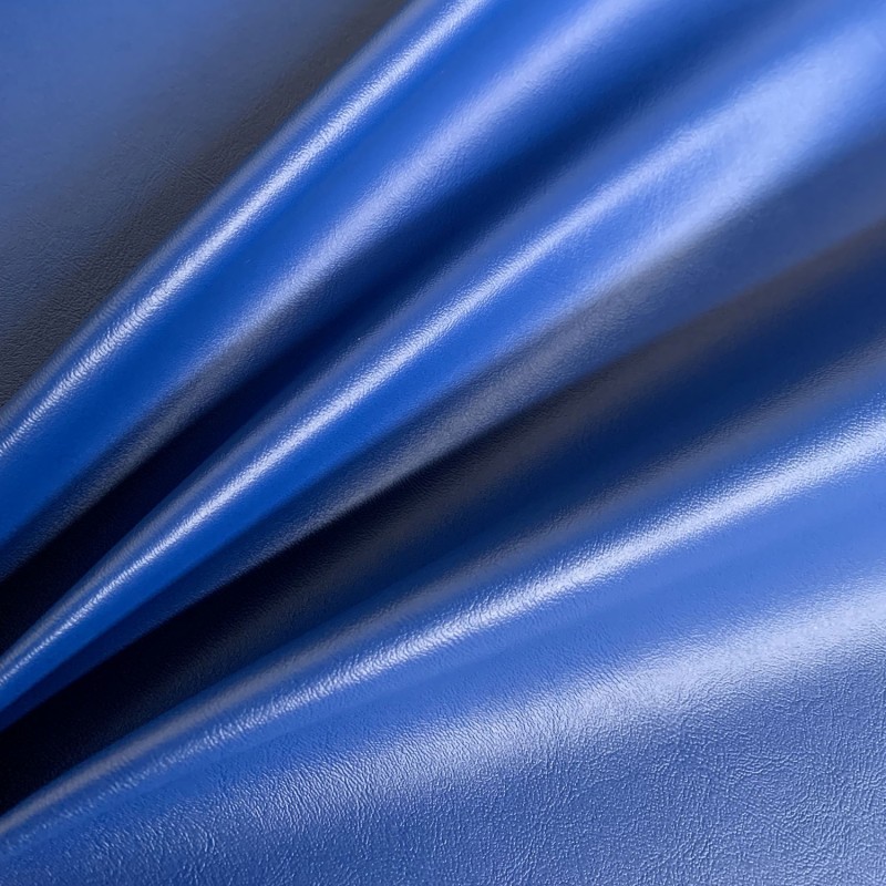 Miami Leatherette Vinyl Fabic Fire Retardant Royal 3