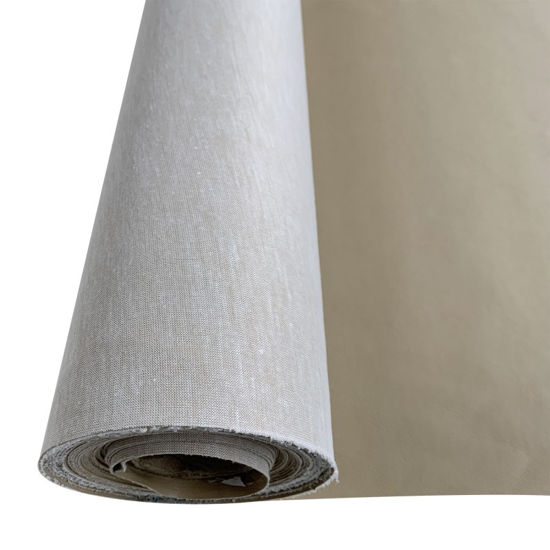 Miami Leatherette Vinyl Fabic Fire Retardant Beige 1