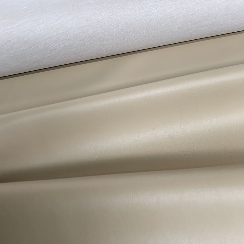 Miami Leatherette Vinyl Fabic Fire Retardant Beige 3