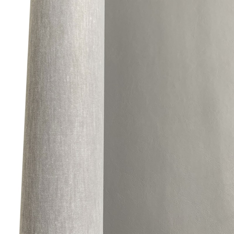 Miami Leatherette Vinyl Fabic Fire Retardant Light Grey 2