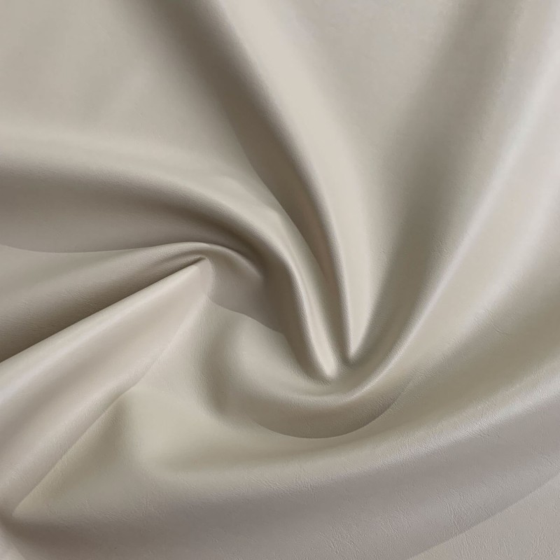 Miami Leatherette Vinyl Fabic Fire Retardant Ivory 2