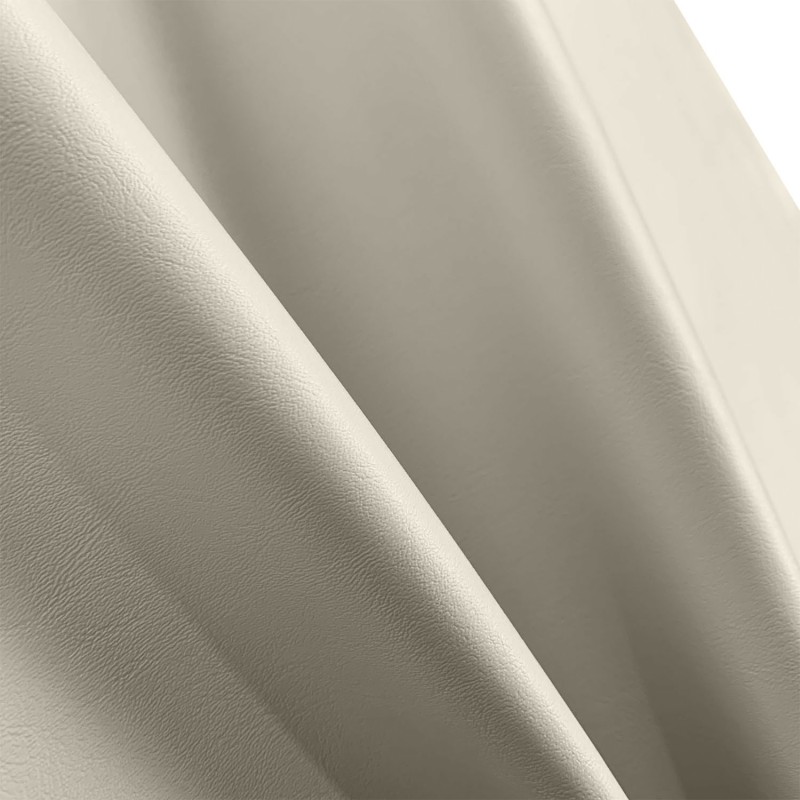 Miami Leatherette Vinyl Fabic Fire Retardant Ivory 3