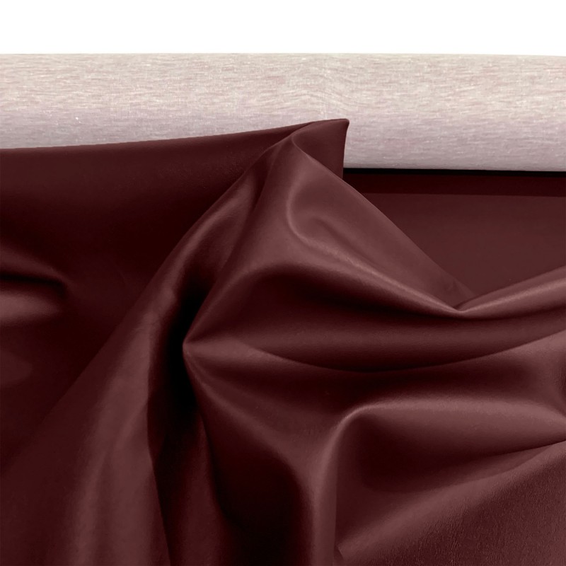 Miami Leatherette Vinyl Fabic Fire Retardant  Burgundy5