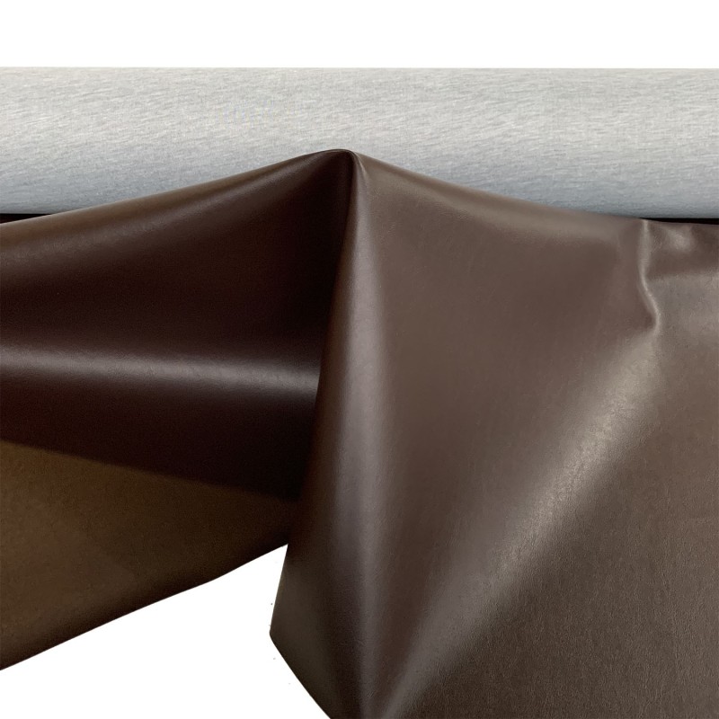 Miami Leatherette Vinyl Fabic Fire Retardant Chocolate4