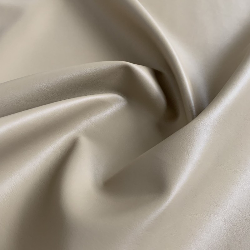 Miami Leatherette Vinyl Fabic Fire Retardant Beige 2