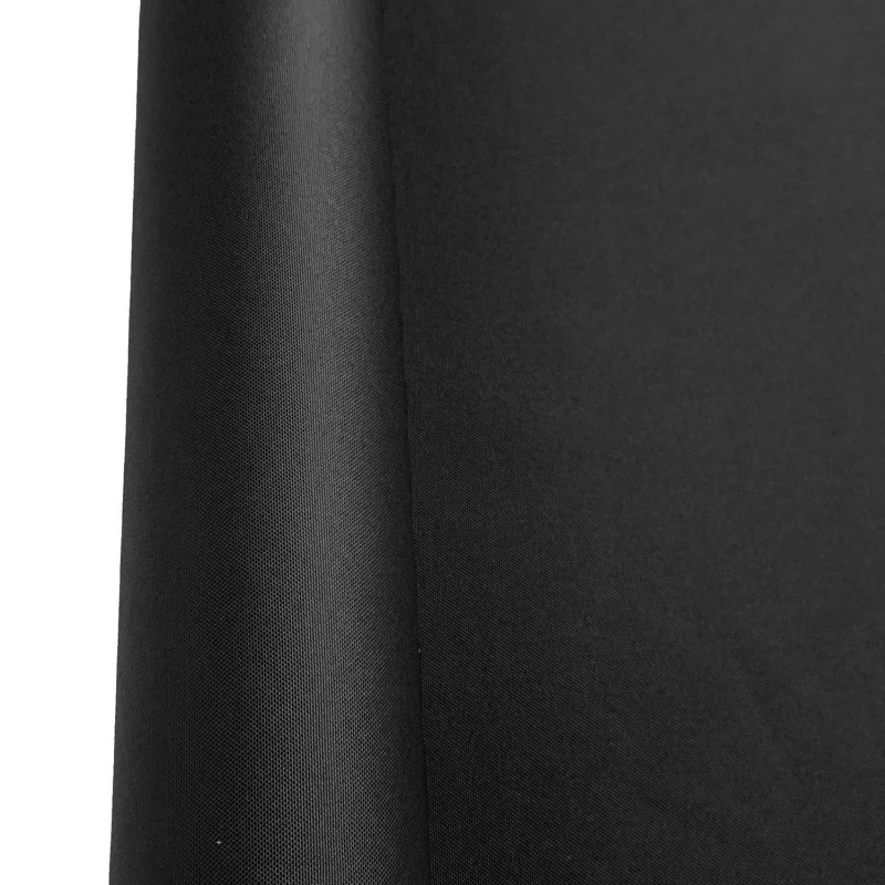 7oz Waterproof Fabric Black 2