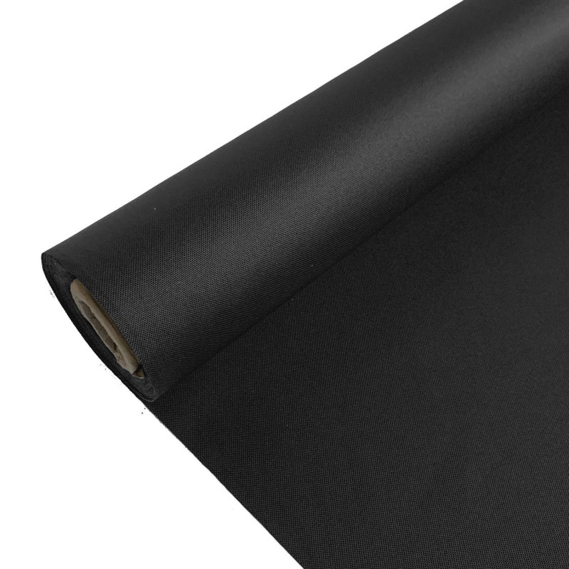 7oz Waterproof Fabric Black 3