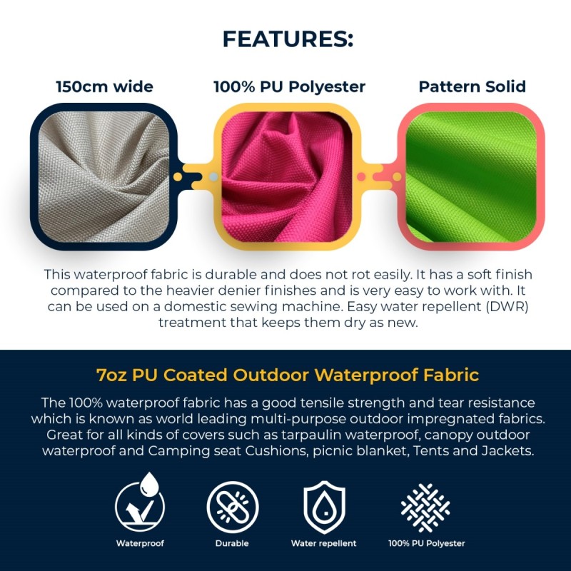 7oz Waterproof Fabric Infographics 3