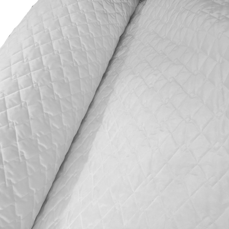 Double Sided Waterproof 4oz Quilted Fabric White 4