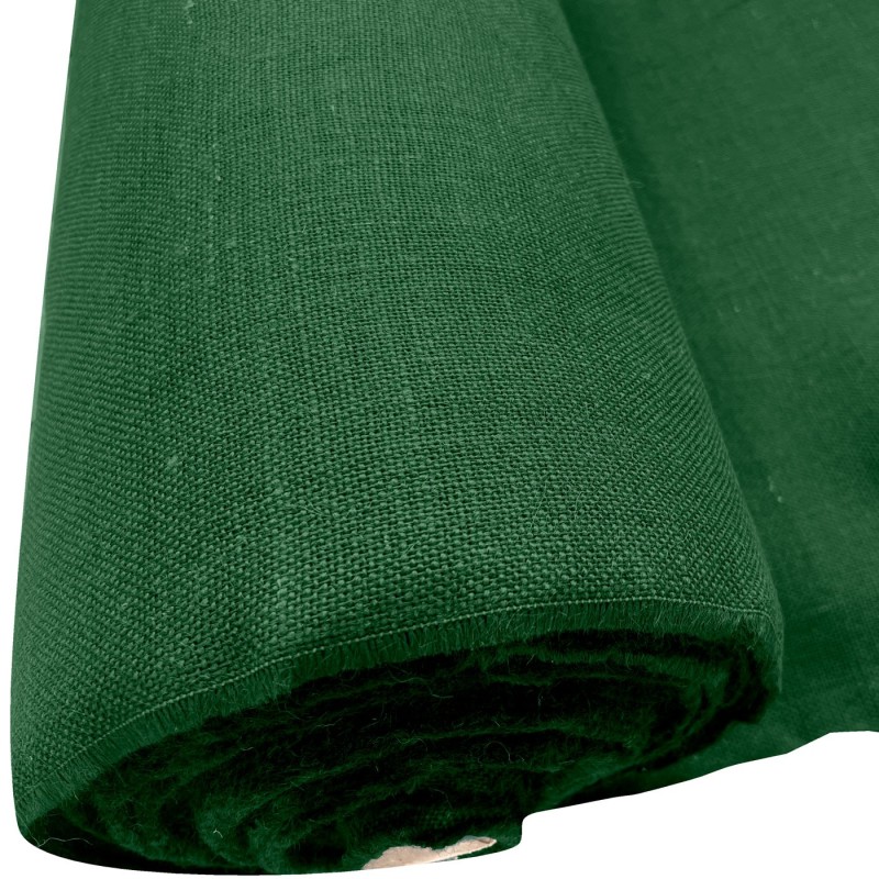 Hessian Short Width 112cm Bottle Green 1