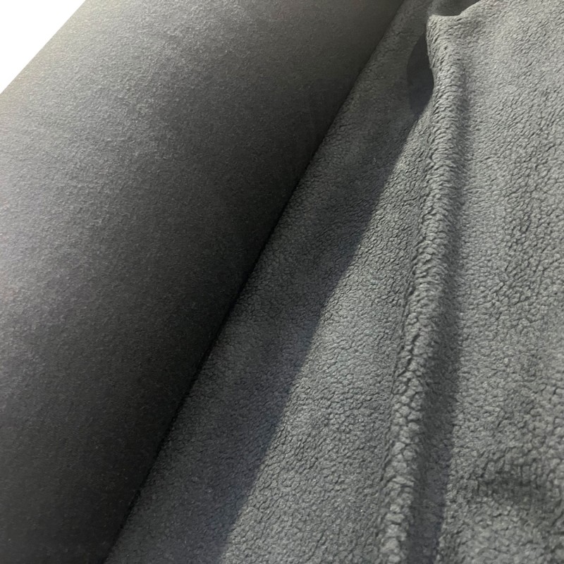 Sherpa Fleece Fabric SPECIAL OFFER Light Grey 1