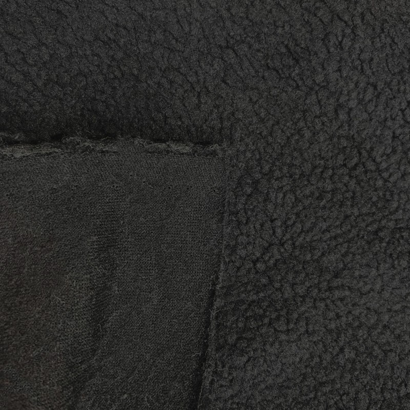 Sherpa Fleece Fabric SPECIAL OFFER Charcoal 4