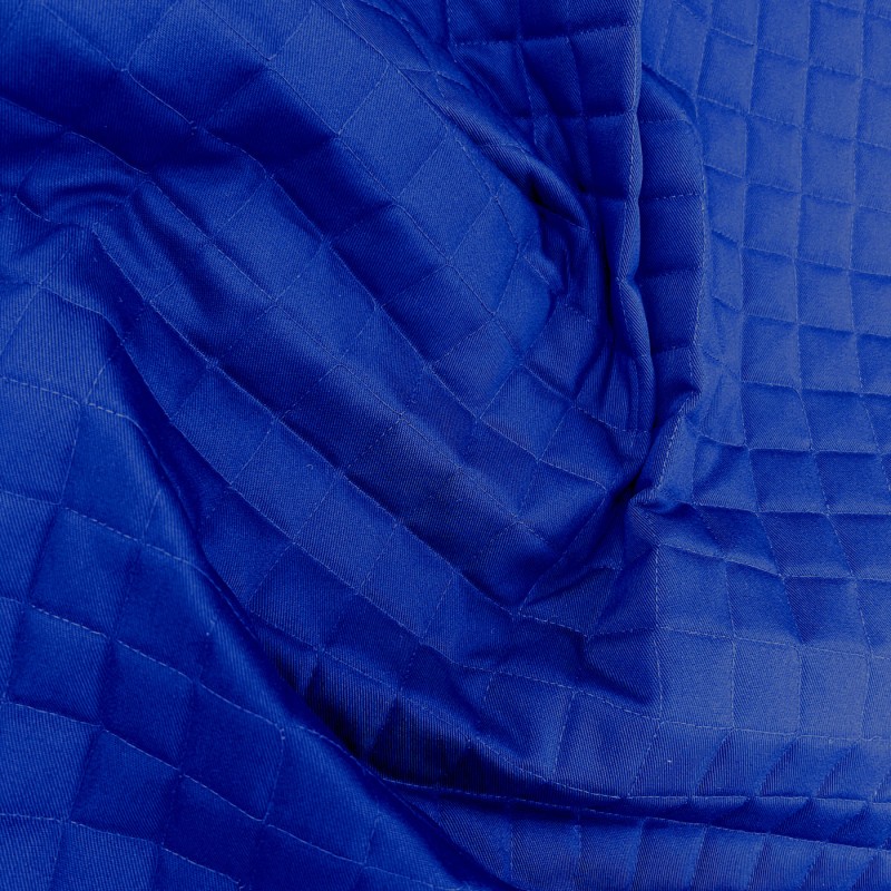 Quilted Double Sided Equestrian Blue 1