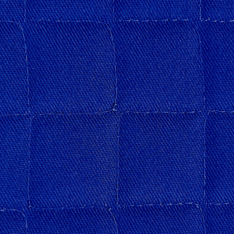 Quilted Double Sided Equestrian Blue 2