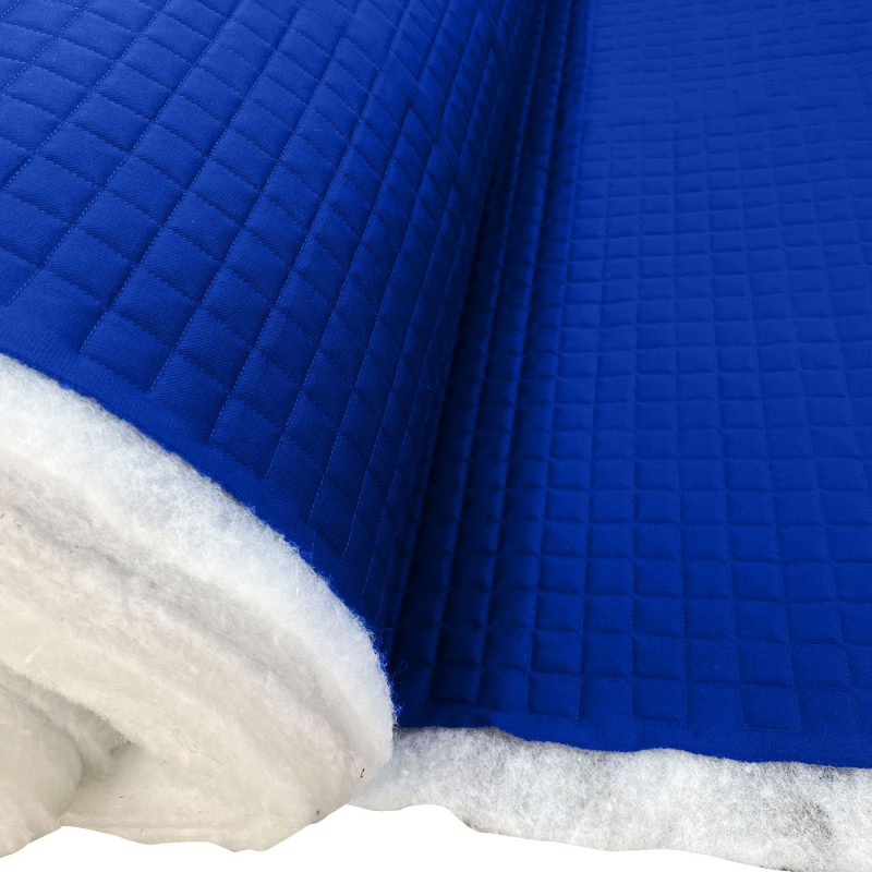 Quilted Double Sided Equestrian Blue 4