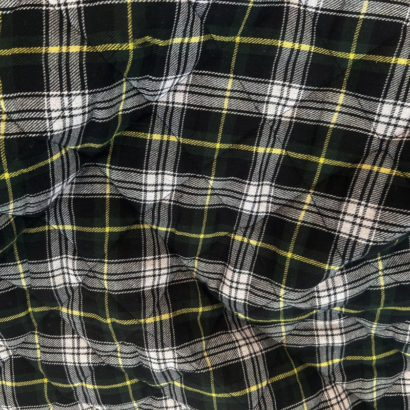 Double Sided Quilted Tartan 1