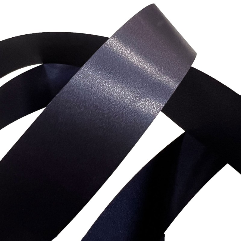 Plain Polyester Satin Ribbon 20Meters / 20mm Navy3