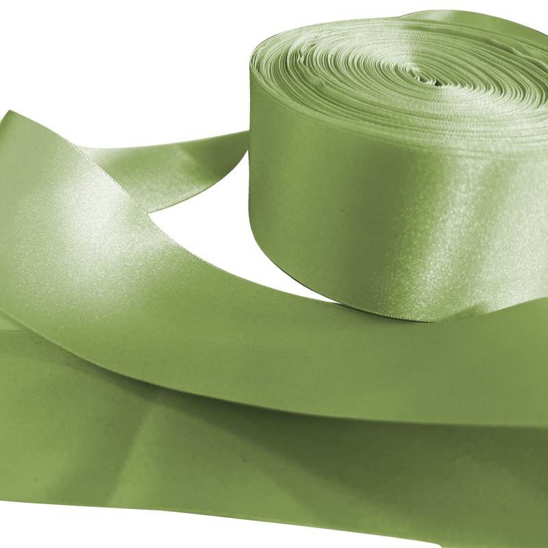 Polyester Ribbon 35 Meter Roll Lime 3