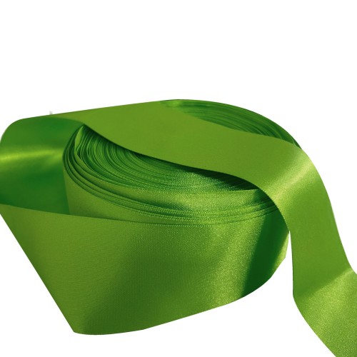 Polyester Ribbon 35 Meter Roll / Lime Green 2