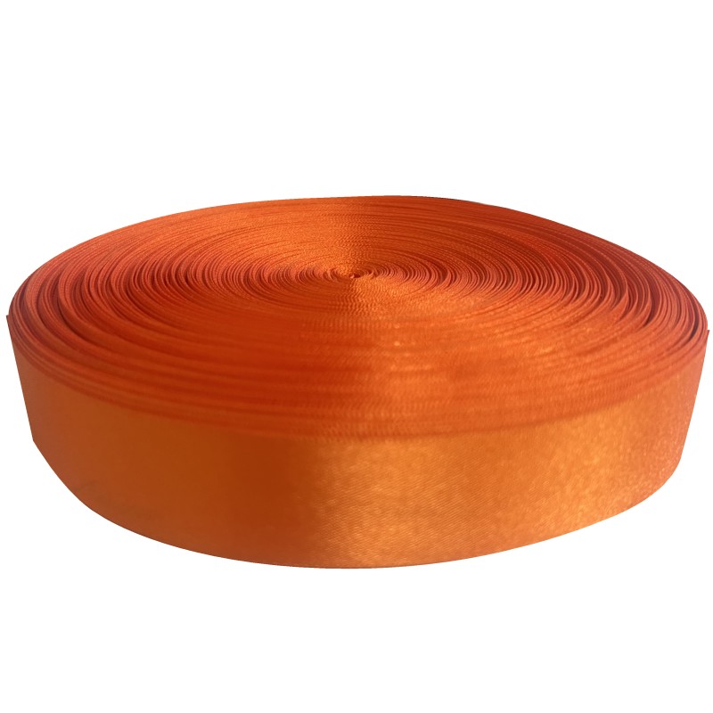 Polyester Ribbon 35 Meter Roll /Burnt Orange 1