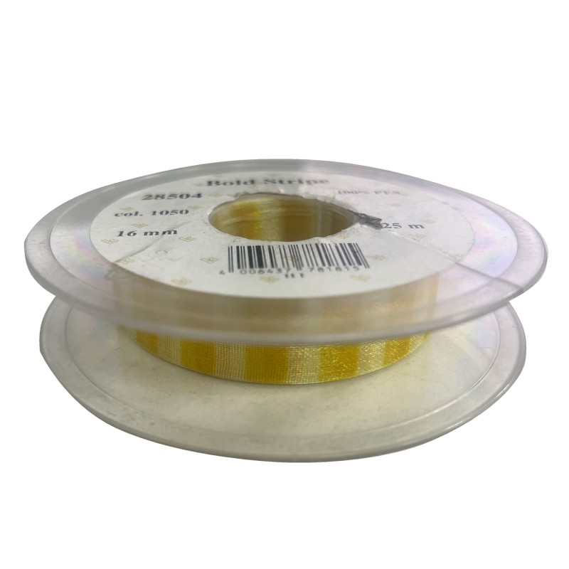 Bold Strip Polyester Ribbon 25 Meter Spool 3